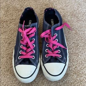 Converse Sneakers Low Top Navy/Pink